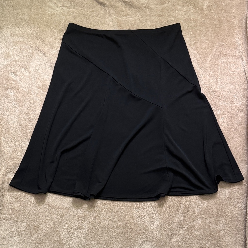 New York & Company Black A-Line Skirt - Medium